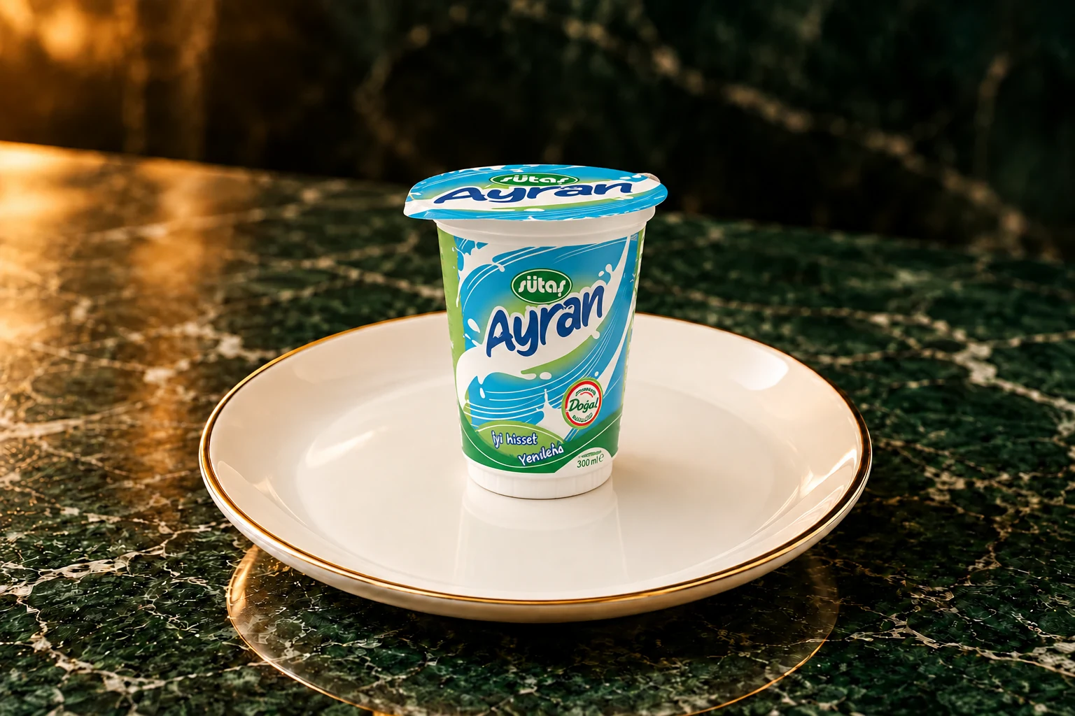Büyük Ayran için temsili sunum