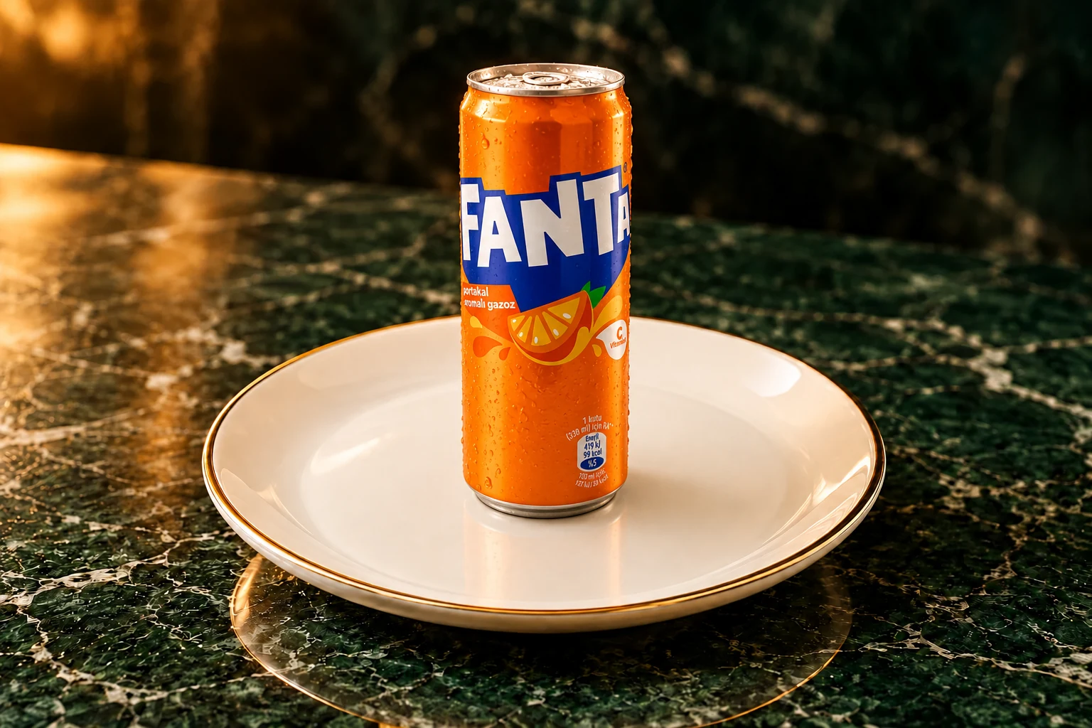 Fanta için temsili sunum